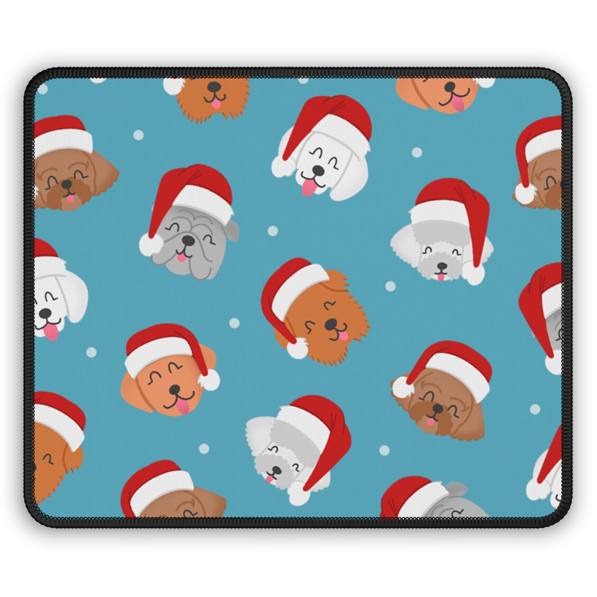 Christmas-hat-dog-mouse-pad-3