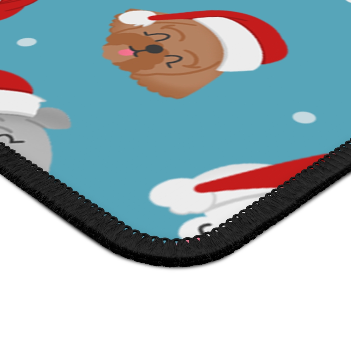 Christmas-hat-dog-mouse-pad-4