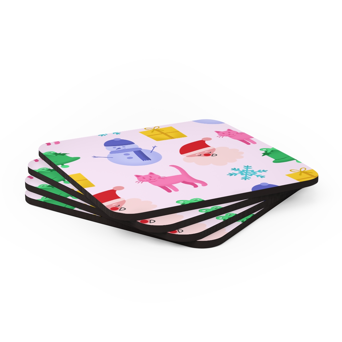 Pink-christmas-cat-coasters-2